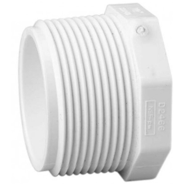 Westlake Pipe & Fittings 1.5 in. Schedule 40 PVC Plug - Mipt 450-015 - main
